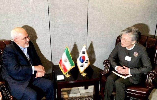 دیدارهای دوجانبه ظریف با وزیران خارجه کره جنوبی، پرتغال و آلمان