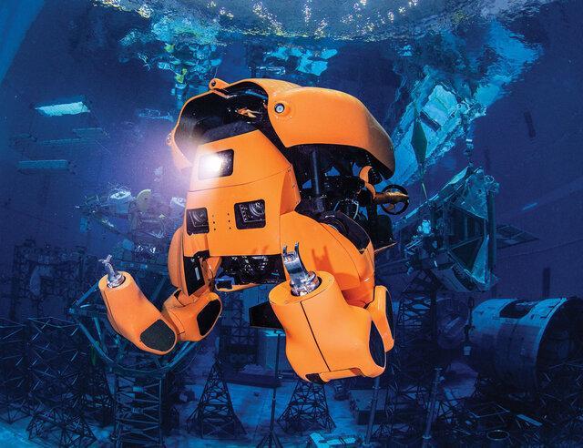 روباتی که اتوماتیک به زیردریایی تبدیل می گردد