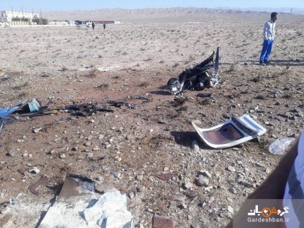 جزئیات سقوط هواپیمای فوق سبک در گرمسار ، کاپیتان فتحی نژاد و یک زن جوان کشته شدند