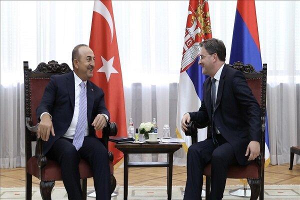 چاووش اوغلو با رئیس جمهور صربستان دیدار کرد